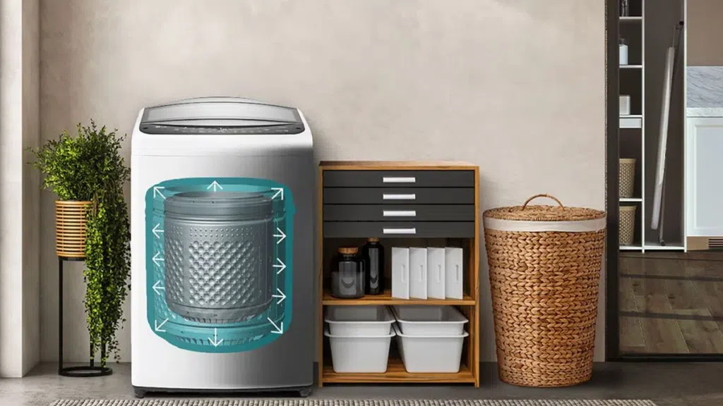 Lg lança máquina de lavar roupas top load com ia para não danificar tecidos Lg lança máquina de lavar roupas top load com ia para não danificar tecidos