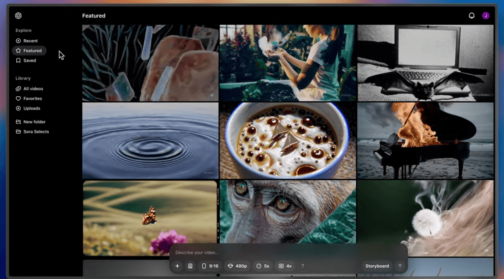 סורה: זה שיוצר סרטוני Openai שוחרר. ראה כיצד להשתמש ממשק Sora, ה-AI שיוצר סרטוני Openai