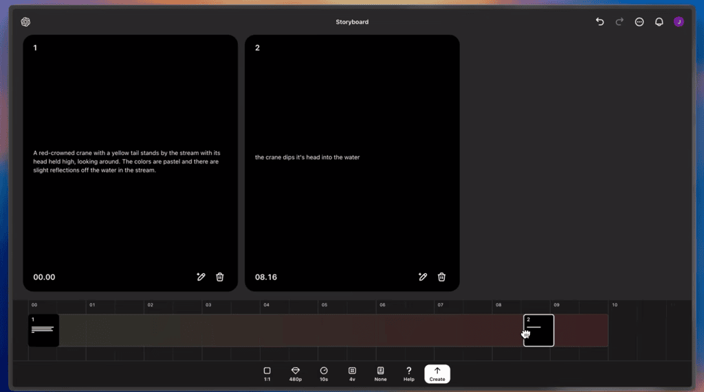 סורה: זה שיוצר סרטוני Openai שוחרר. ראה כיצד להשתמש לשונית לוח תכנון של בינה מלאכותית שיוצרת סרטוני Openai