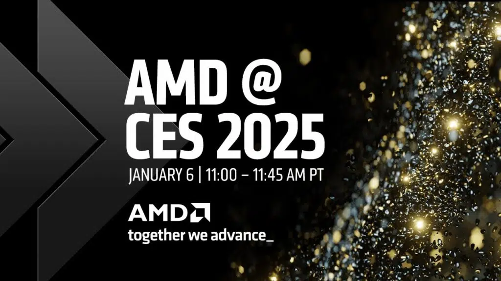 O que esperar da ces 2025? Veja rumores e notícias antecipadas Foto de divulgação da amd na ces 2025