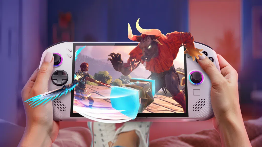 Ces 2025: lenovo mostra consoles portáteis legion go s e legion go 2 na feira Legion go s