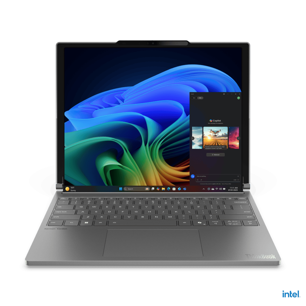 CES 2025: Lenovo показывает ThinkBook Plus Gen 6 Rollable, ноутбук со складным экраном Thinkbook plus 6-го поколения, складной плюс