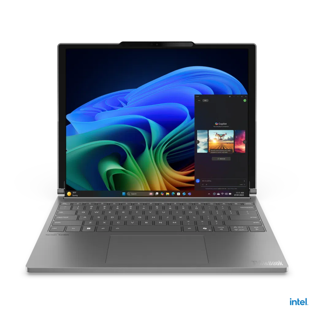 Ces 2025: lenovo mostra thinkbook plus gen 6 rollable, notebook com tela rolável Thinkbook plus gen 6 rollable plus