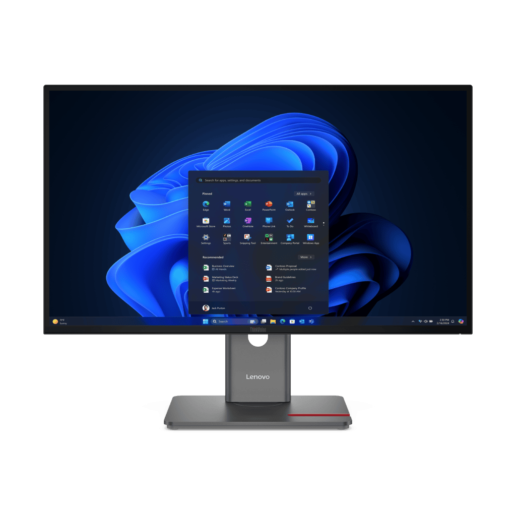 Monitores thinkvision p series