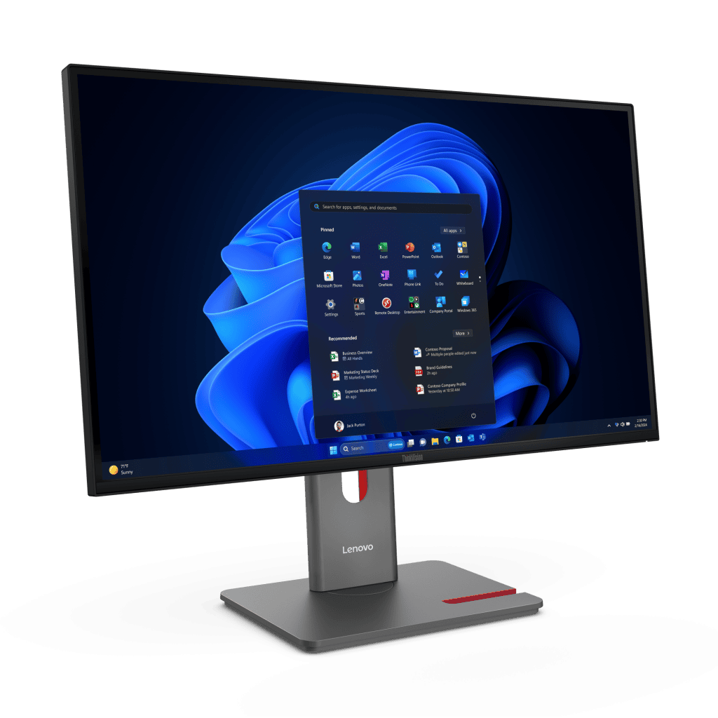 Monitores thinkvision p series
