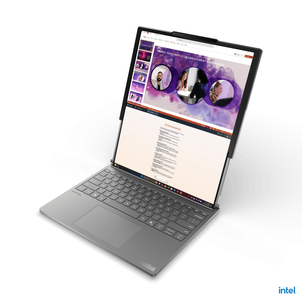 CES 2025: Lenovo показывает ThinkBook Plus Gen 6 Rollable, ноутбук со складным экраном Thinkbook раскладной плюс