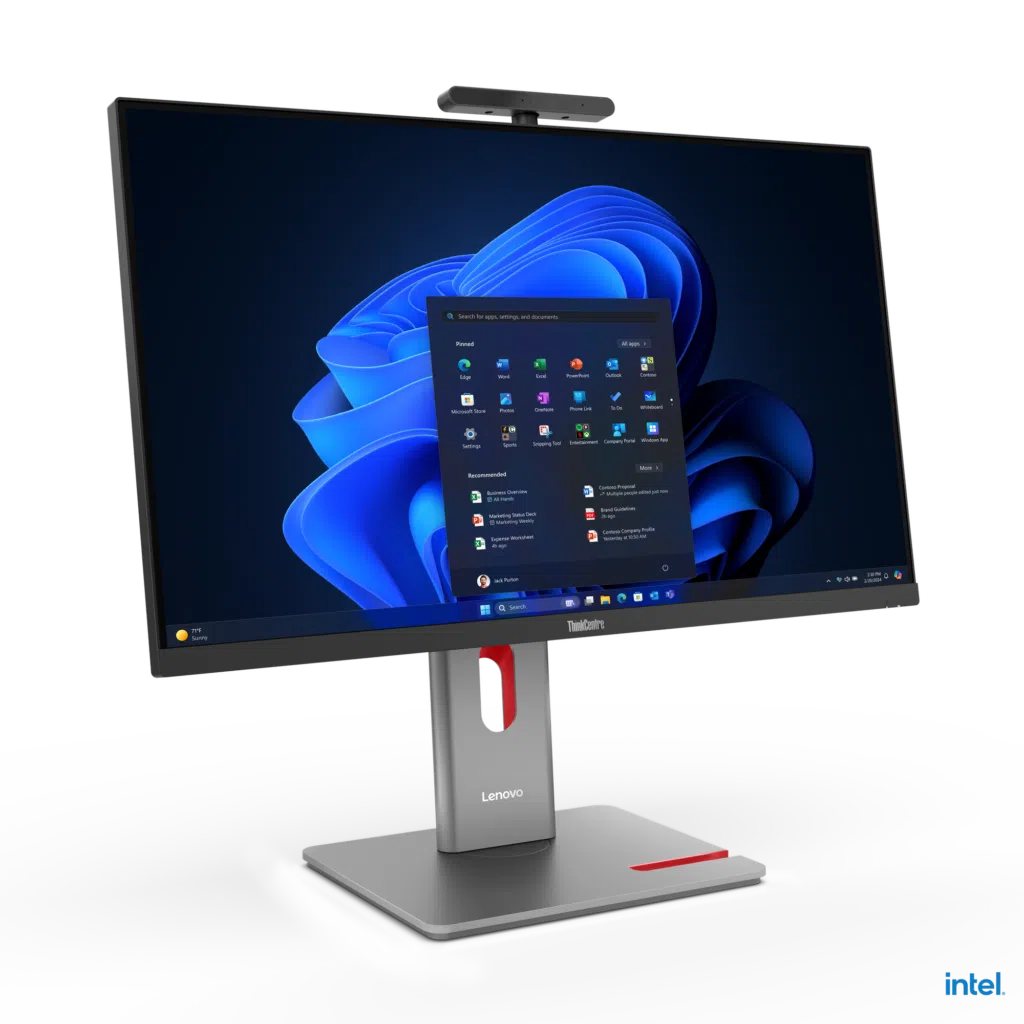 Ces 2025: Lenovo показывает на выставке thinkpad x9 aura edition с искусственным интеллектом, который организует документы и другие строки Thinkcentre m90a pro 6-го поколения