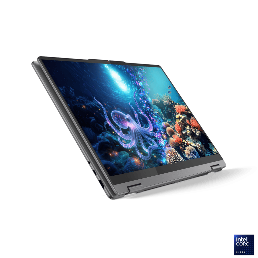 Ces 2025: lenovo atualiza notebooks yoga e ideapad com recursos de ia Lenovo yoga 7i 2-em-1