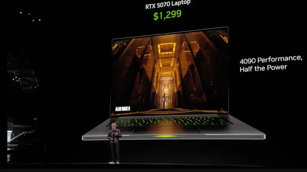 Ces 2025: todos os notebooks com gpu nvidia rtx 50 Presidente da nvidia em conferência da ces 2025