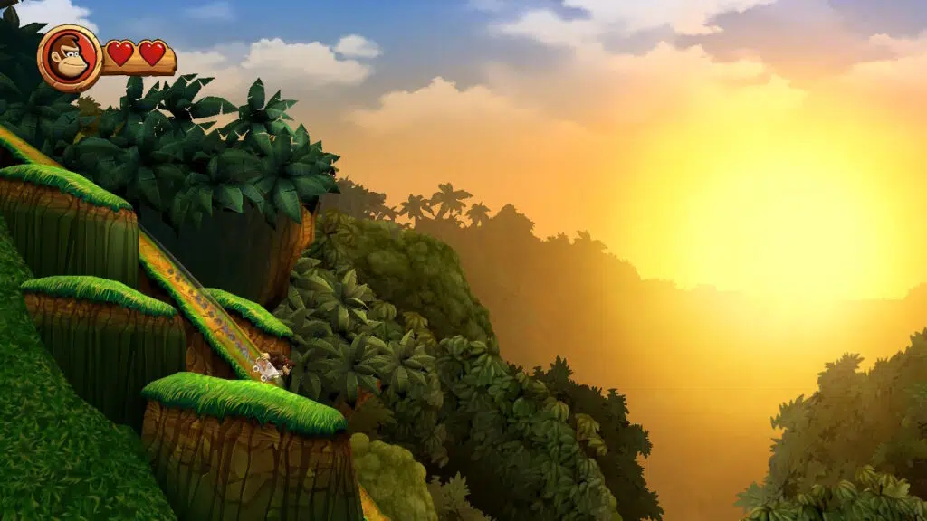 Review: donkey kong country returns hd é um desafio renovado Um dos principais cenários em donkey kong country returns hd