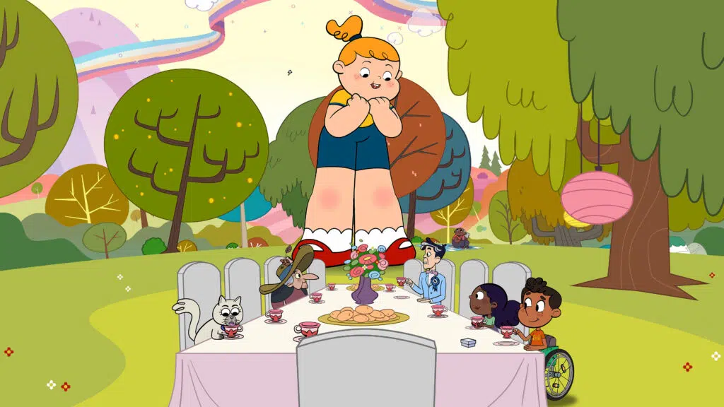 Veja os lançamentos do apple tv+ em fevereiro de 2025 Goldie observa seus amigos na mesa