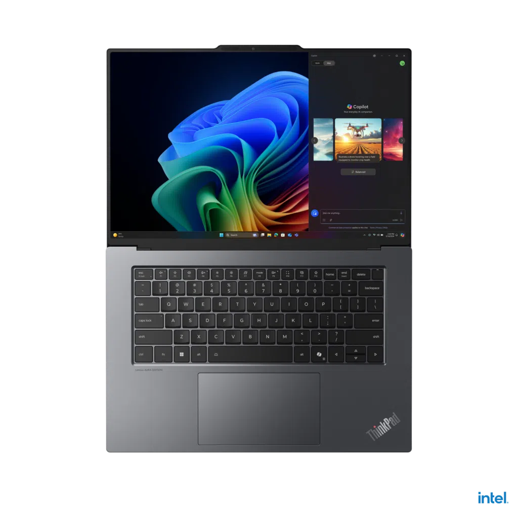 Ces 2025: Lenovo показывает на выставке thinkpad x9 aura edition с искусственным интеллектом, который организует документы и другие строки Thinkpad x9 аура издание