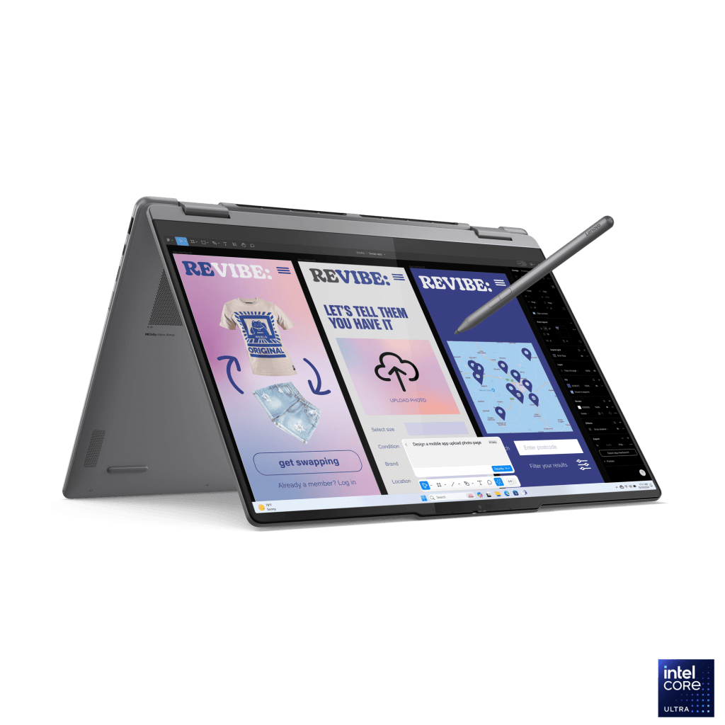 Ces 2025: lenovo atualiza notebooks yoga e ideapad com recursos de ia Lenovo yoga 7i 2-em-1