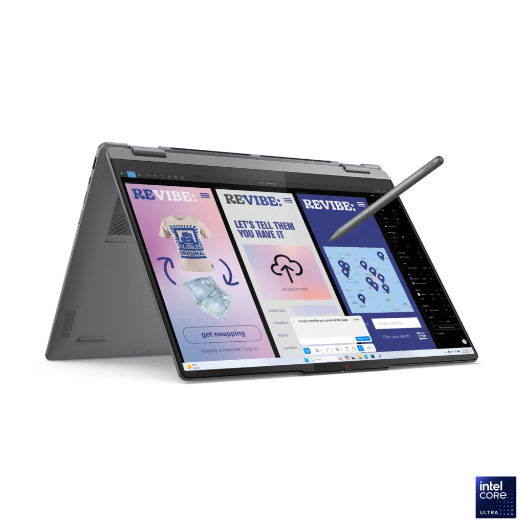 Ces 2025: lenovo atualiza notebooks yoga e ideapad com recursos de ia Lenovo yoga 7i 2-em-1