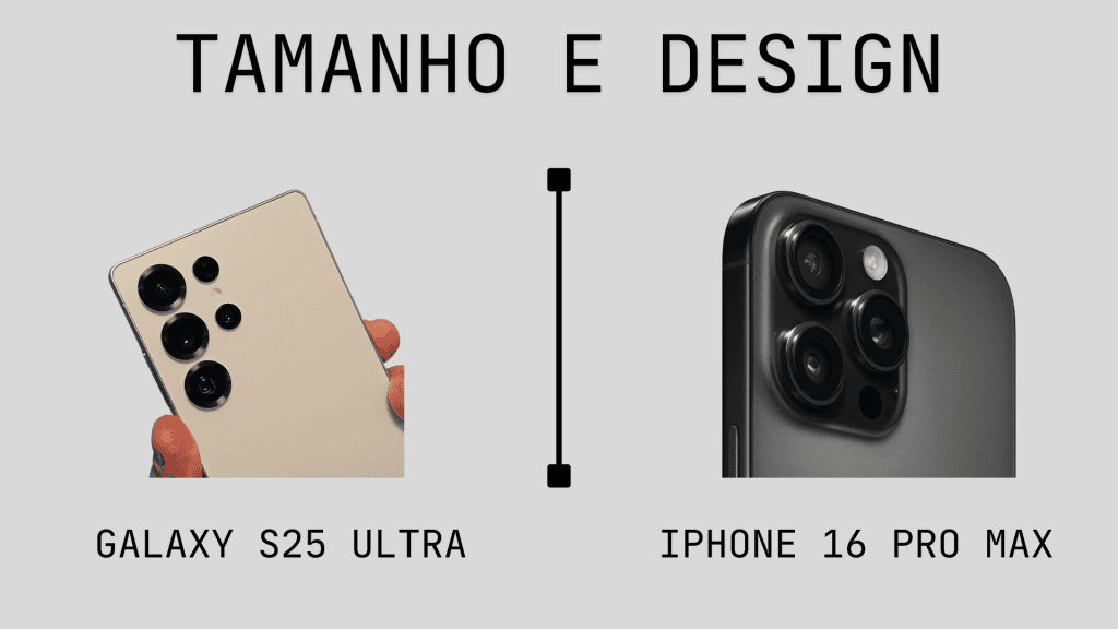 갤럭시s25 울트라 vs. 아이폰 16 프로 맥스, 어떤 것이 가장 좋을까? 갤럭시 S25 울트라와 아이폰 16 프로 맥스의 후면 비교