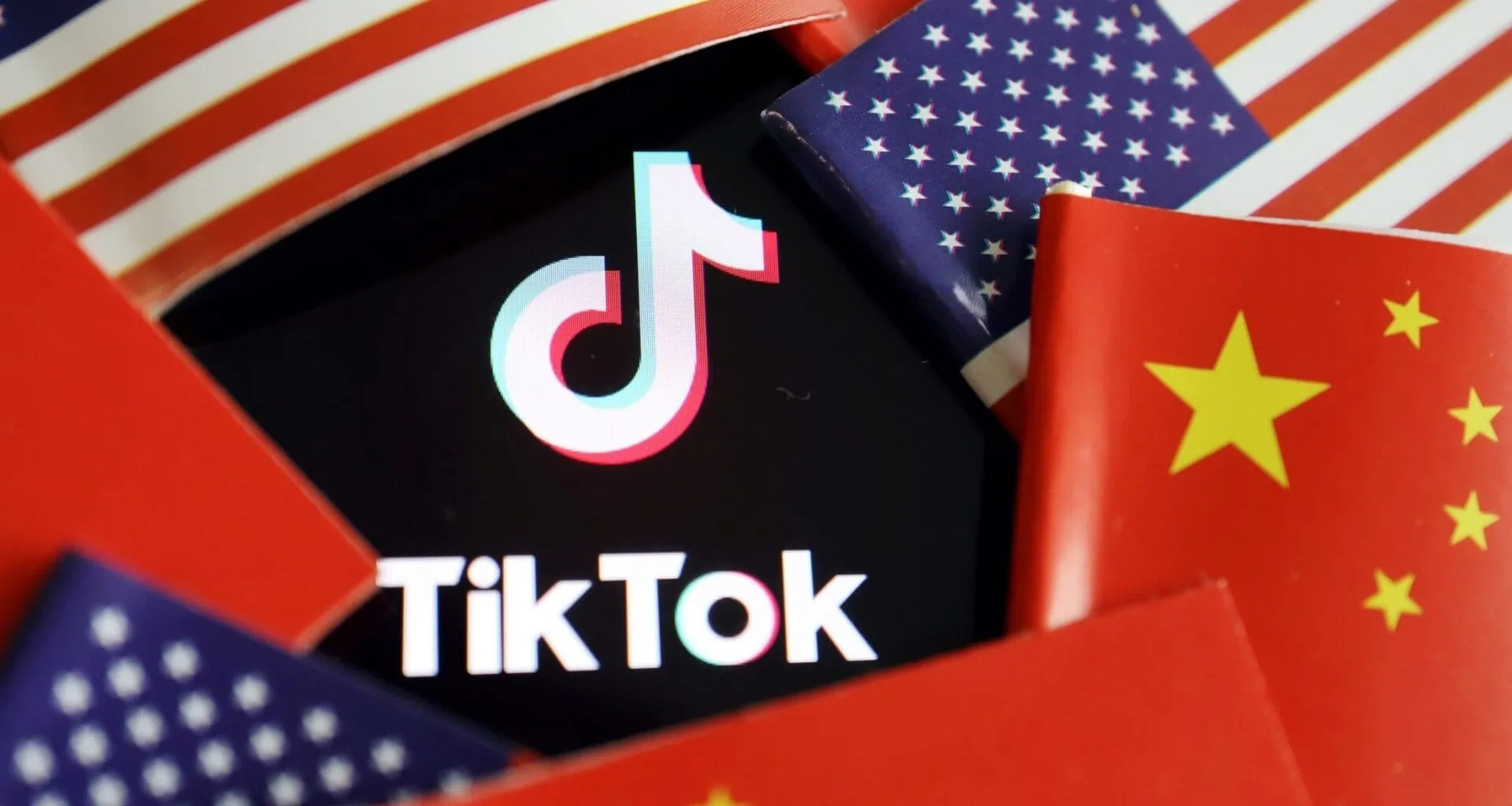 代表 TikTok 在美国被禁的照片
