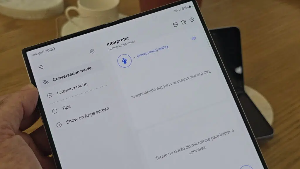 Review: galaxy z fold6 aprimora o melhor dobrável da samsung Galaxy z fold6 com ia que traduz
