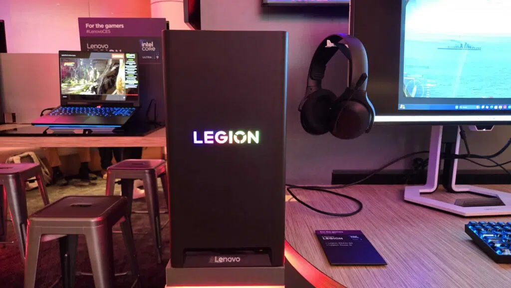Ces 2025:联想通过英特尔酷睿 Ultra 2 更新 Legion 游戏玩家系列 联想军团塔