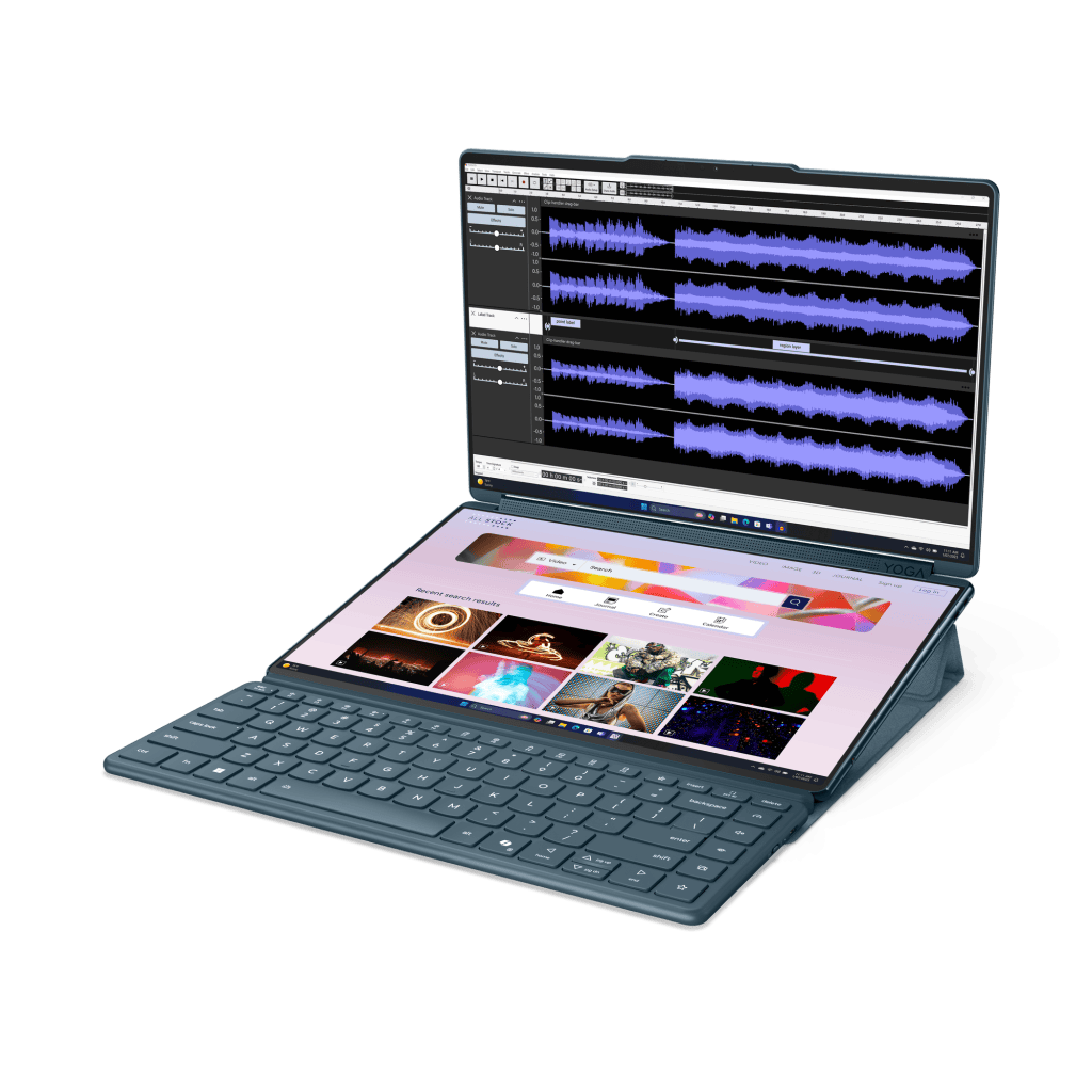 Ces 2025: lenovo atualiza notebooks yoga e ideapad com recursos de ia Lenovo yoga book 9i