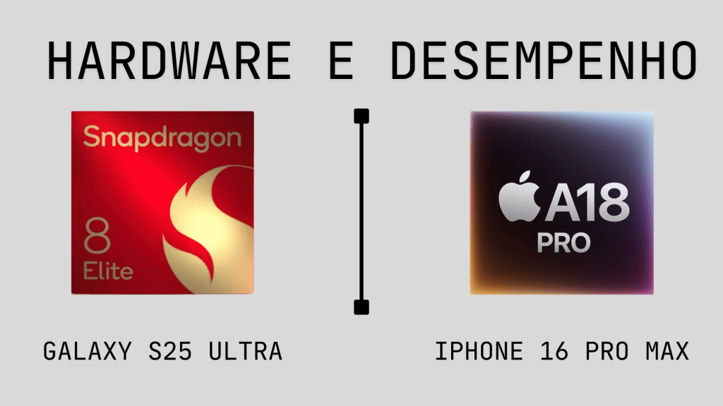 갤럭시s25 울트라 vs. 아이폰 16 프로 맥스, 어떤 것이 가장 좋을까? Snapdragon 8 엘리트와 Apple a18 pro 프로세서 비교