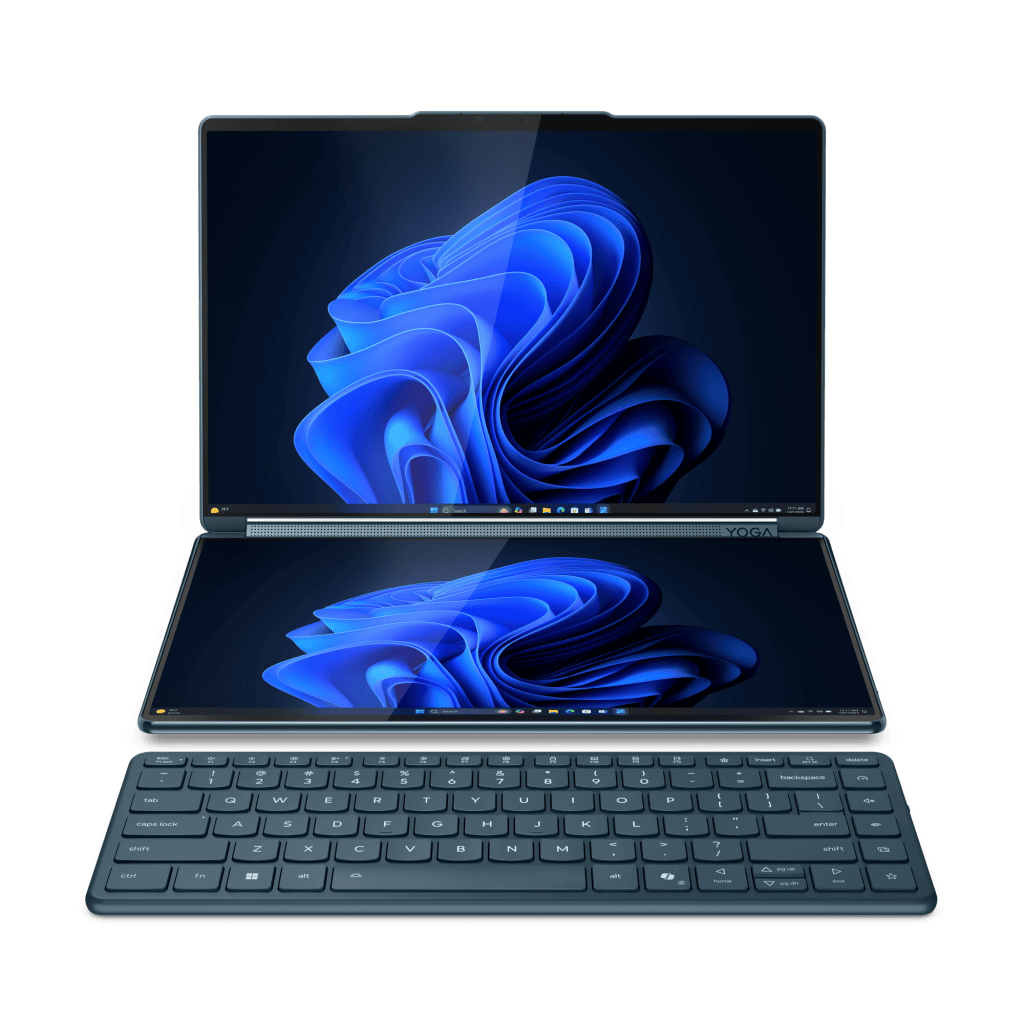 Ces 2025: lenovo atualiza notebooks yoga e ideapad com recursos de ia Lenovo yoga book 9i