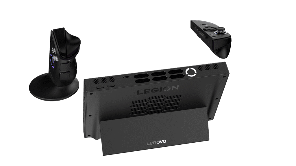 Ces 2025: lenovo mostra consoles portáteis legion go s e legion go 2 na feira Protótipo do legion go 2