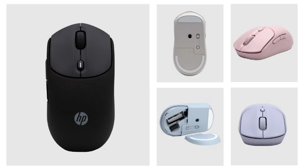 Ces 2025: hp lança impressoras com assistente de ia, monitores e acessórios de home office Hp 400, mouse silencioso da marca em diversas cores