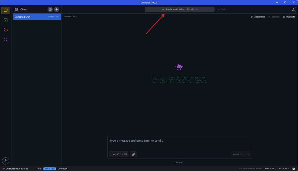 Como instalar o deepseek r1 no seu pc com amd ryzen ai e gpu radeon Tela mostra a selação do modelo deepseek r1 o chat do lm studio