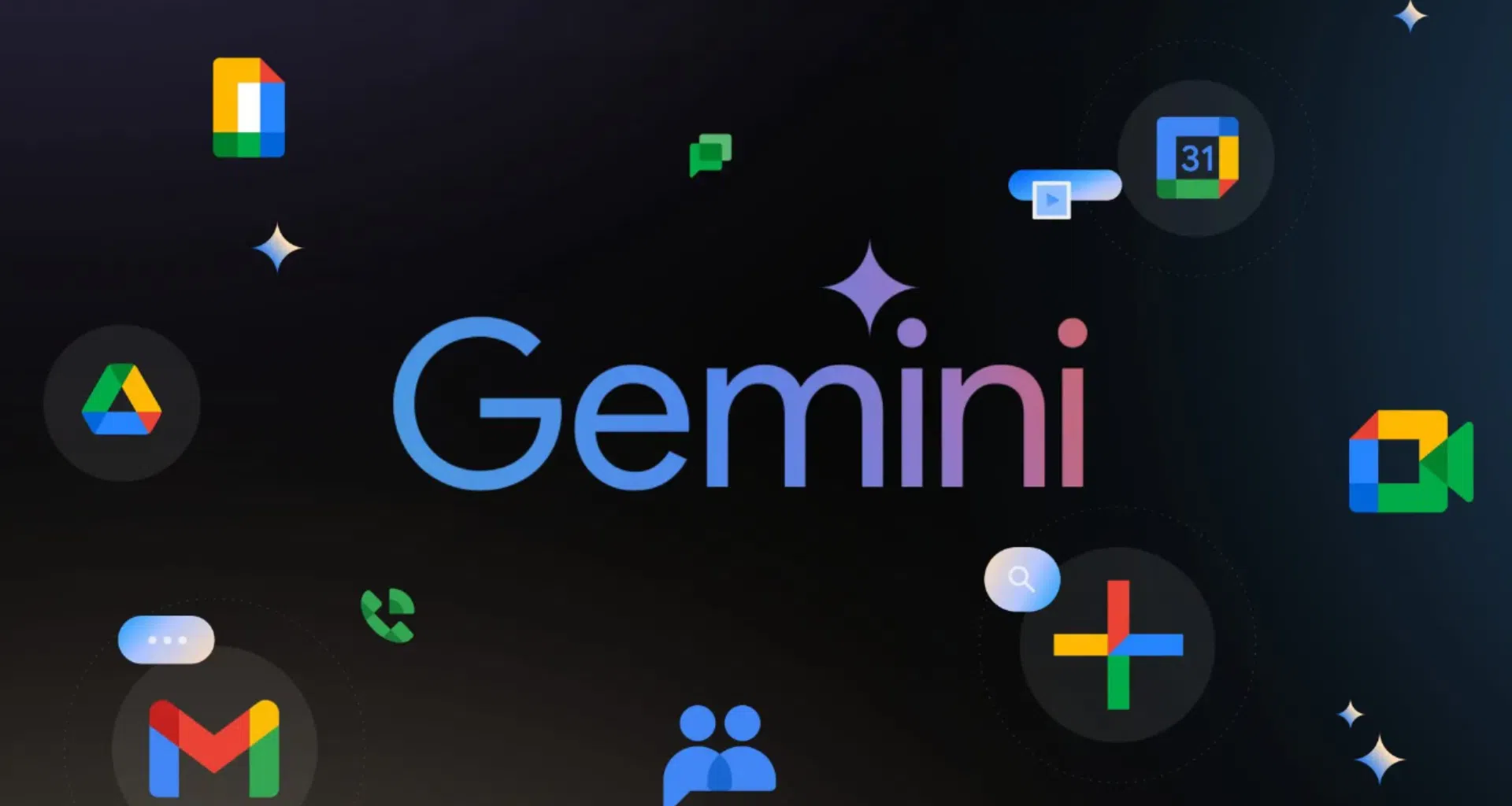 Seni logo Gemini sekarang gratis di ruang kerja