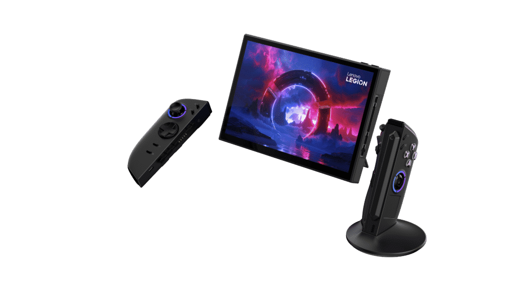 Ces 2025: lenovo mostra consoles portáteis legion go s e legion go 2 na feira Protótipo do legion go 2