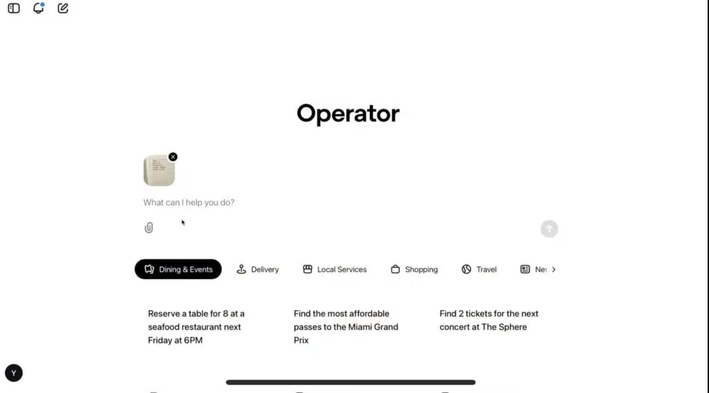 Openai lança operator, agente de ia que consegue realizar tarefas na web Uso do operator, inteligência artificial agêntica da openai