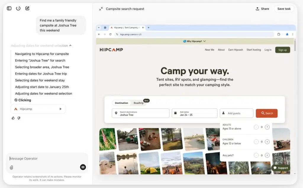 Openai lança operator, agente de ia que consegue realizar tarefas na web Uso do operator, inteligência artificial agêntica da openai