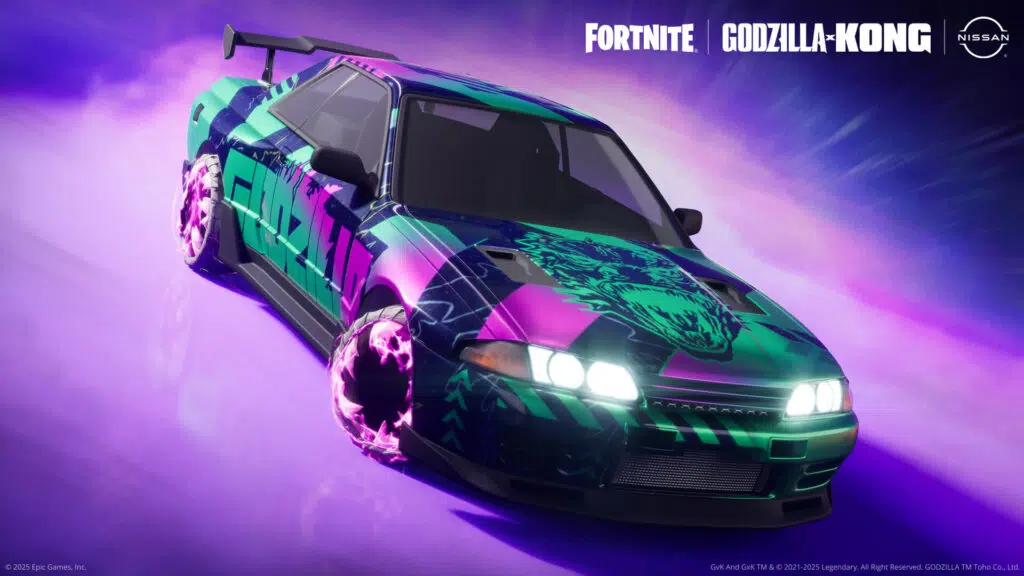 Veja como conseguir a skin do godzilla no fortnite Chassi nissan skyline gt-r (r32) com adesivos de kong no fortnite