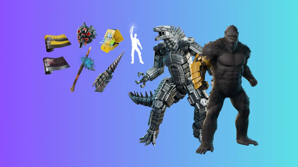 Veja como conseguir a skin do godzilla no fortnite Skin do kong no fornite