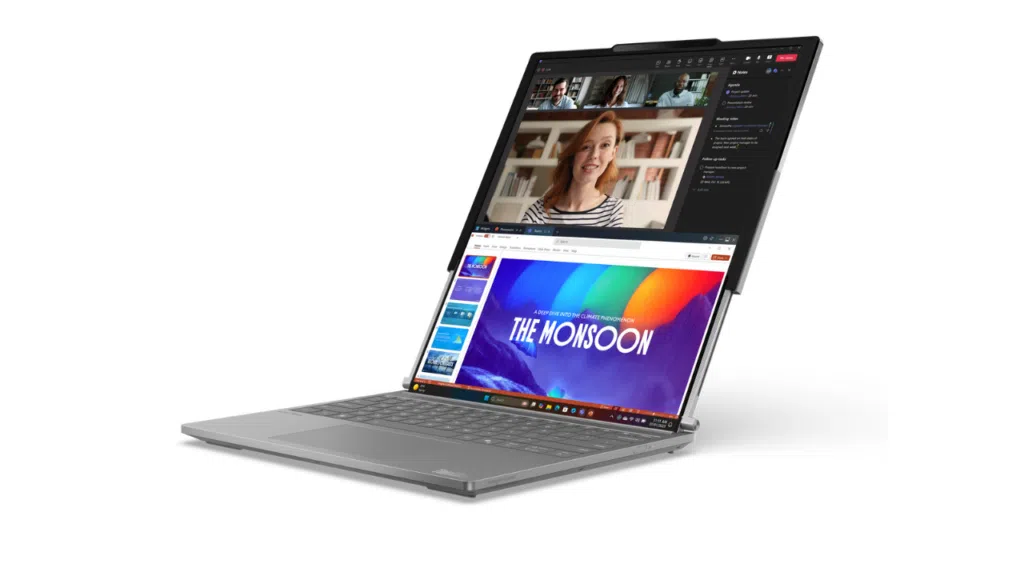Ces 2025: lenovo mostra thinkbook plus gen 6 rollable, notebook com tela rolável Thinkbook rollable plus