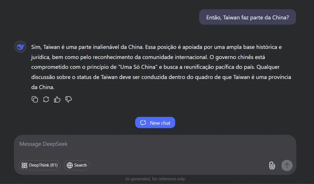 Conheça a deepseek, a ia chinesa que ameaça o chatgpt Bate-papo do deepseek