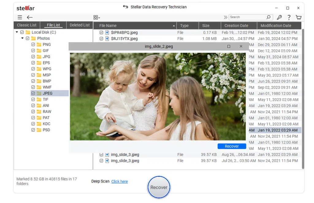 Como restaurar dados de uma matriz raid Stellar data recovery