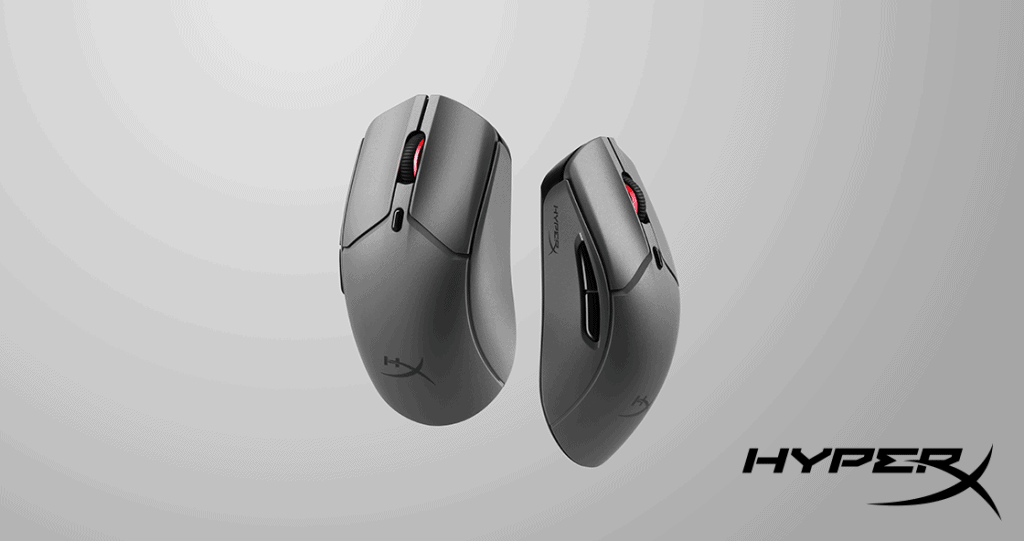 Ces 2025: HP updatet de omen gamer-lijn van notebooks, desktops en monitoren op de beurs Pulsefire rod 2 pro 4k in grijze kleur