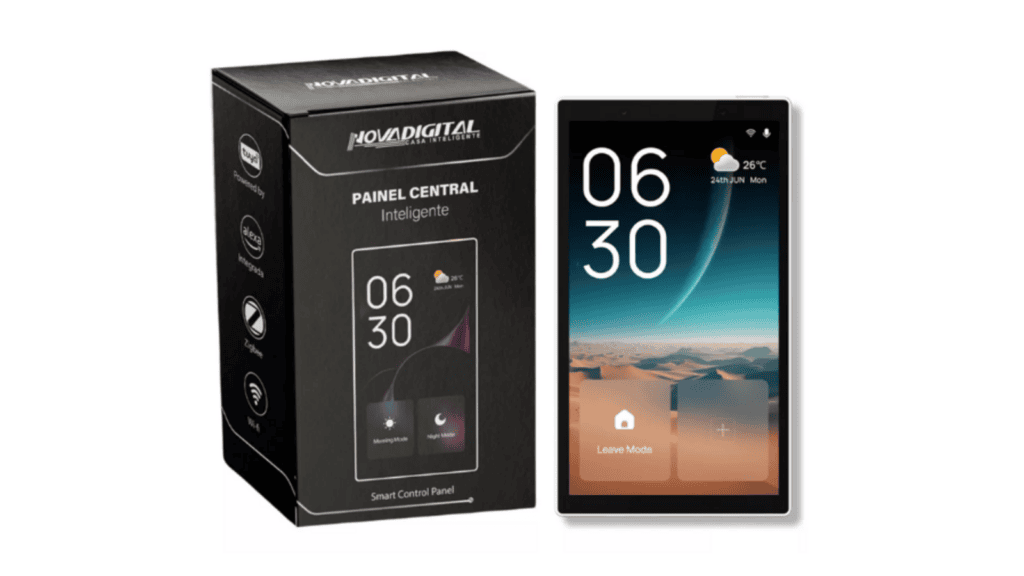 Veja os melhores produtos para a casa conectada (2025) Controle inteligente de casa com painel touchscreen showmetech.