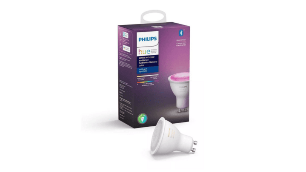 Veja os melhores produtos para a casa conectada (2025) Conector philips hue branco e colorido para lâmpadas inteligentes, compatível com smart home.