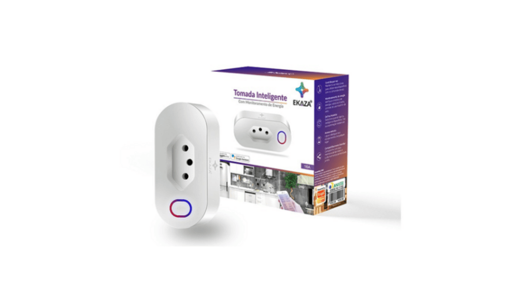 Veja os melhores produtos para a casa conectada (2025) Tomada inteligente com energização e controle via aplicativo showmetech brasil.