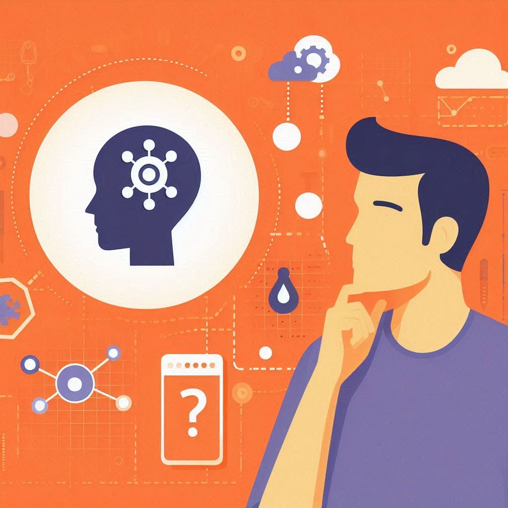 Pensamento analítico e tecnologia, inovação em inteligência artificial.