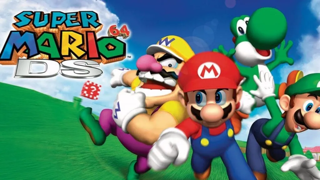 Os 20 melhores jogos de nintendo ds Arte de super mario 64 ds