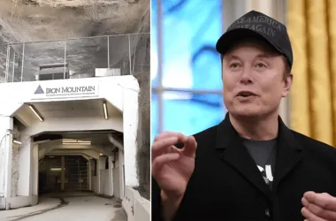 Underground bureaucracy: elon musk and doge reveal retirement system with paper records archived in a mine in the us. Photo: reproduction / daily mail.