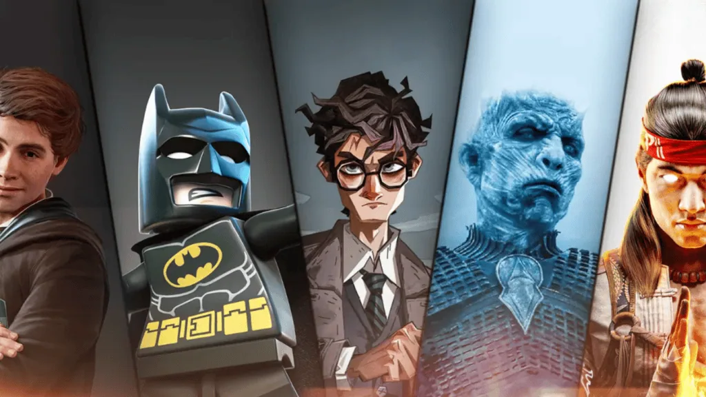 Jogo da mulher-maravilha é cancelado e estúdio fecha; entenda Imagem mostra personagens de franquias da warner bros. , como harry potter, batman, liu kang e rei do inverno