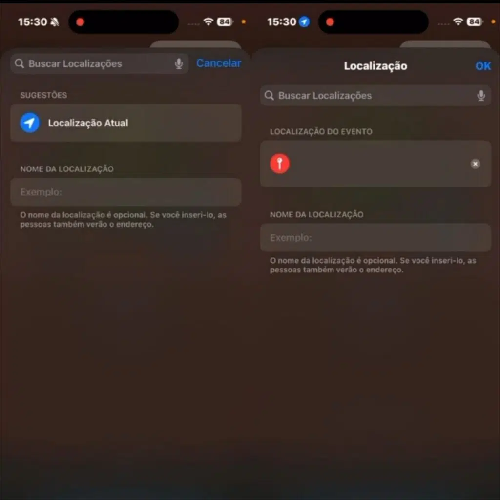 Apple invites: app é lançado para criar convites personalizados Escolha de endereço no aplicativo convites da apple