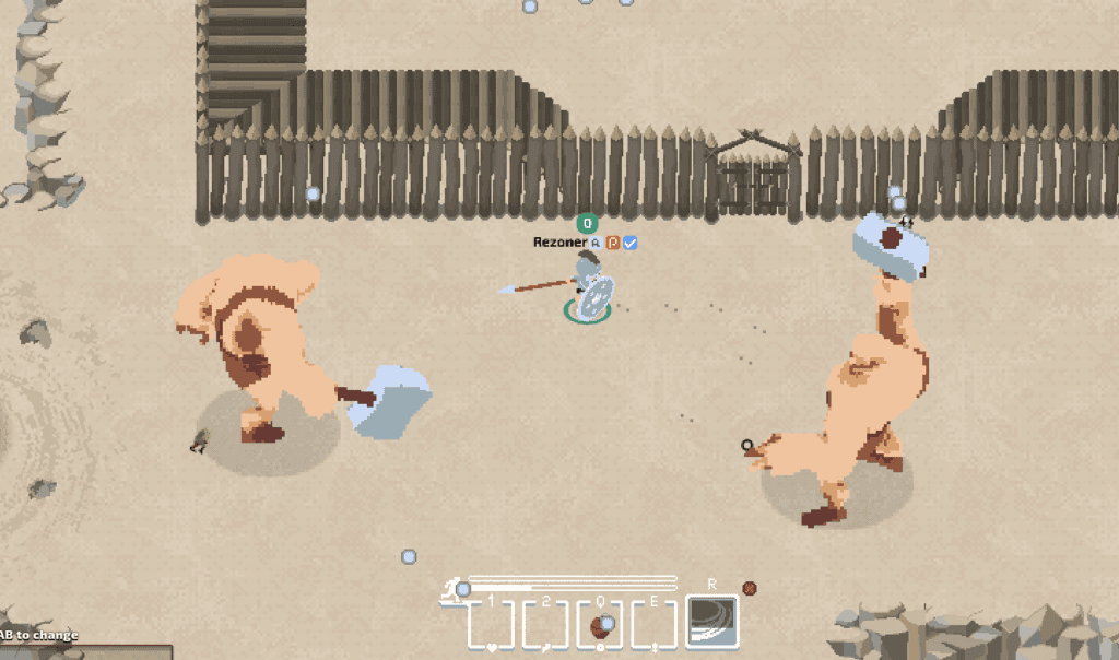 Os melhores jogos gratuitos para jogar direto no navegador de internet Dois inimigos enfrentando um herói de armadura