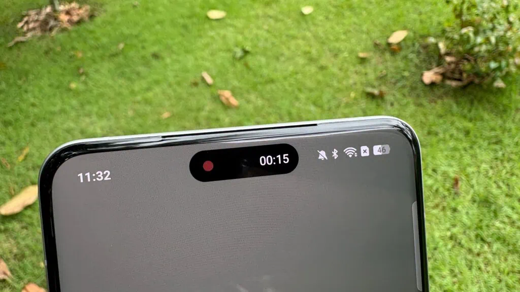 Review: oppo find x8 pro traz câmeras poderosas e alto desempenho Ilha dinâmica do oppo find x8 pro