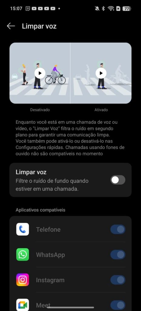 Review: oppo find x8 pro traz câmeras poderosas e alto desempenho Recruso de limpar voz, incluso no oppo find x8 pro