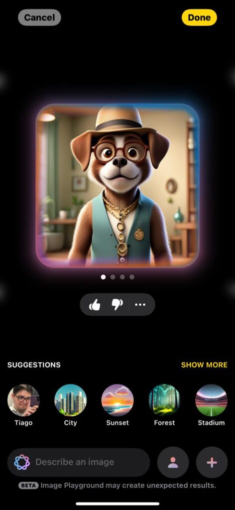 43 tips og triks for iphone 16, 16 plus og iphone 16 pro og 16 pro max Apples Playground-appbilde